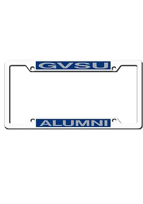 Grand Valley State Lakers Alumni Chrome License Plate Frame - Blue