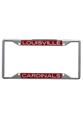 Louisville Cardinals Team Name License Plate Frame - Red