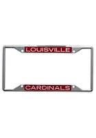 Louisville Cardinals Team Name License Plate Frame - Red