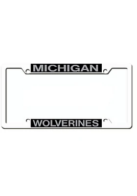 Michigan Wolverines Chrome License Plate Frame
