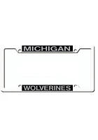 Michigan Wolverines Chrome License Plate Frame