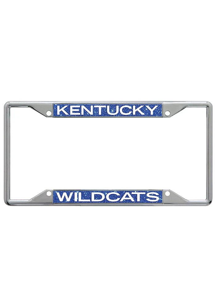 Kentucky Wildcats Blue Glitter License Frame