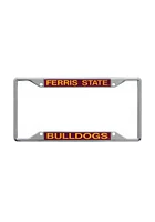 Ferris State Bulldogs Team Name Chrome License Frame