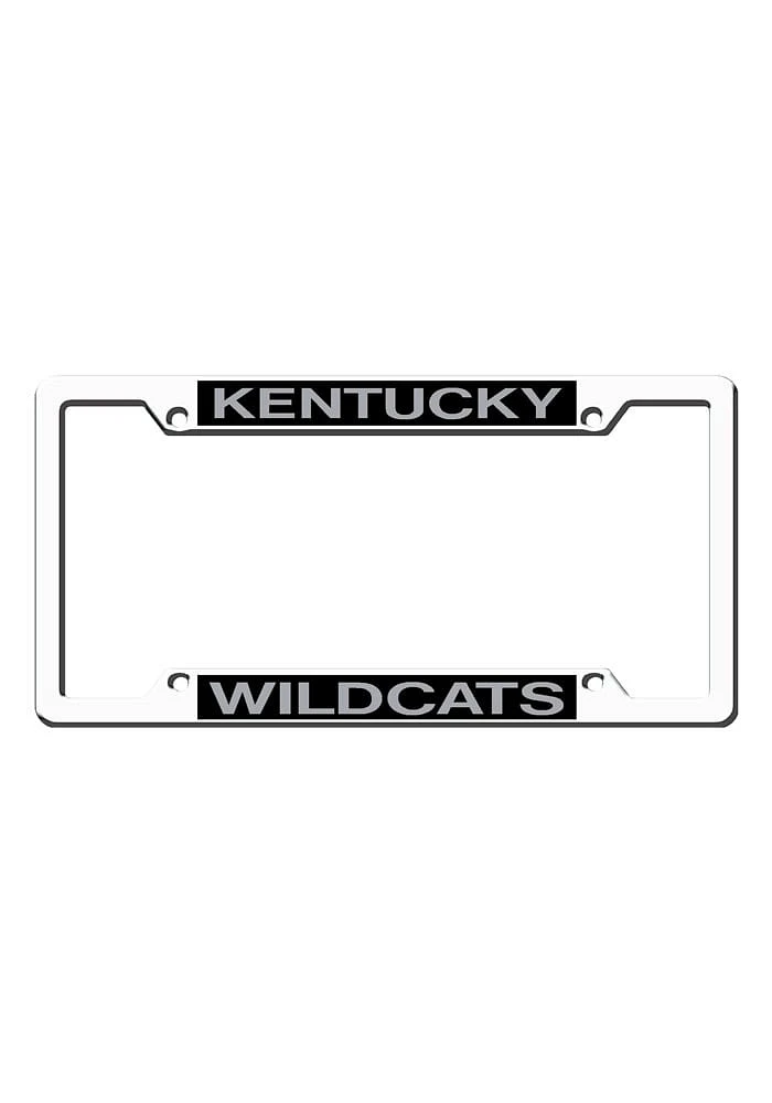 Kentucky Wildcats Black License Frame