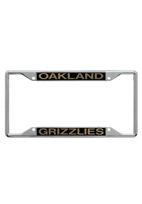Oakland University Golden Grizzlies Team Name License Frame