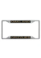 Oakland University Golden Grizzlies Team Name License Frame