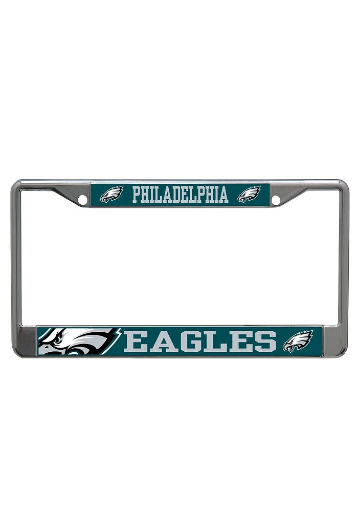 Philadelphia Eagles Carbon License Plate Frame - Midnight Green