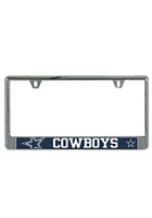Dallas Cowboys Mega Logo License Plate Frame - Navy Blue