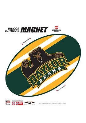 Baylor Bears Stripe Team Color Magnet