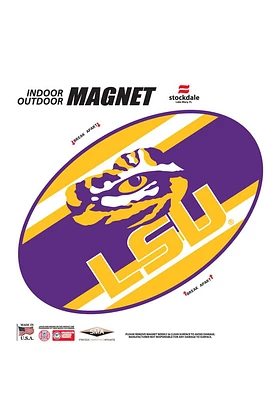 LSU Tigers Team Color Graphic Magnet