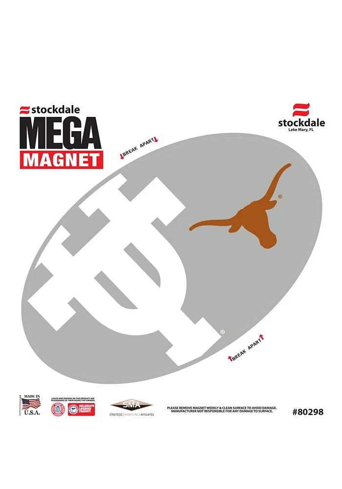 Texas Longhorns Mega Magnet