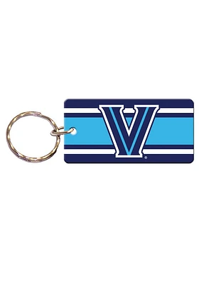 Villanova Wildcats Stripe Keychain - Blue