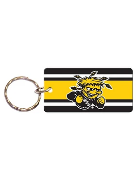 Wichita State Shockers Stripe Keychain