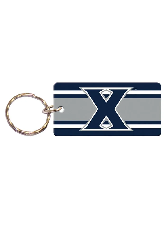 Xavier Musketeers Stripe Keychain