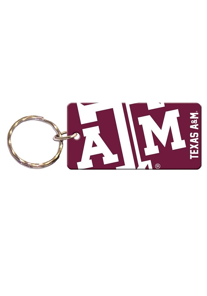Texas A&M Aggies Mega Line Keychain - Maroon