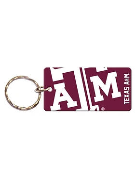 Texas A&M Aggies Mega Line Keychain - Maroon