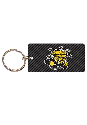 Wichita State Shockers Carbon Keychain