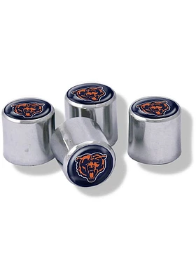 Chicago Bears 4 Pack Auto Accessory Valve Stem Cap