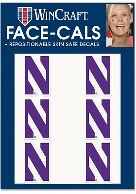 Northwestern Wildcats 6 Pack Tattoo
