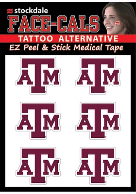 Texas A&M Aggies 6 Pack Tattoo