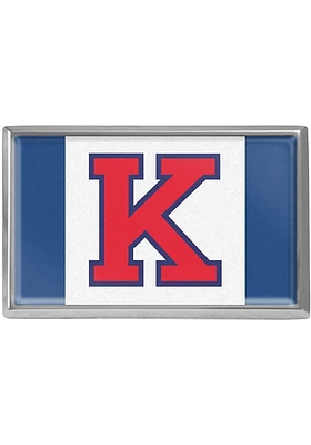Kansas Jayhawks Game Day Flag Car Emblem - Blue