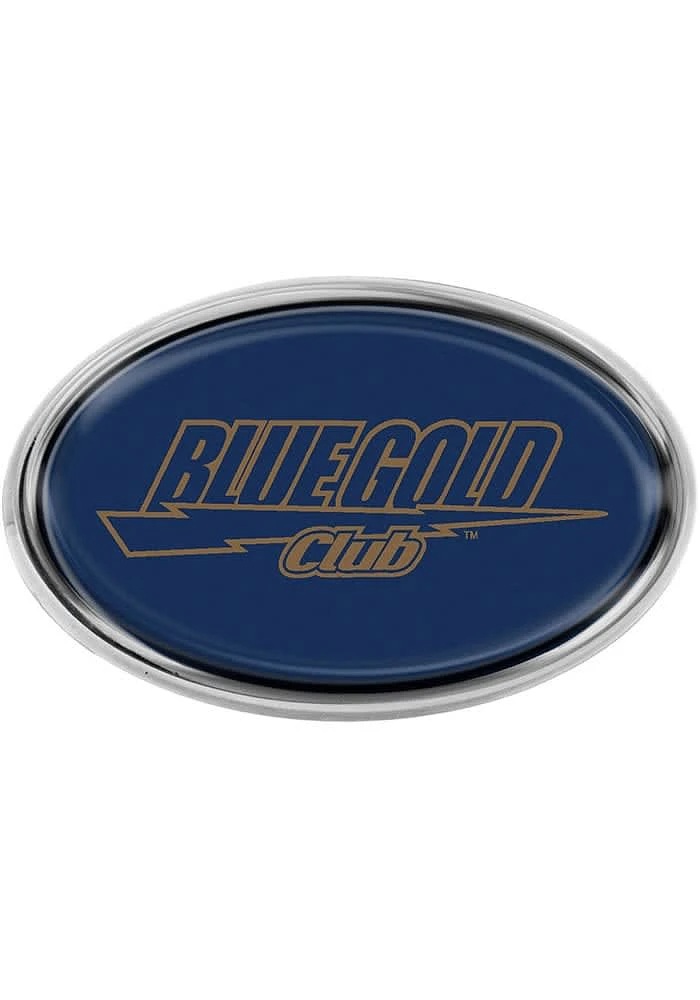 John Carroll Blue Streaks Oval Car Emblem - Blue