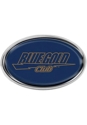 John Carroll Blue Streaks Oval Car Emblem - Blue