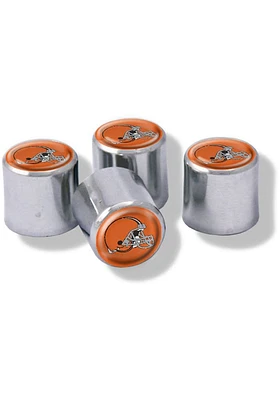 Cleveland Browns 4 Pack Auto Accessory Valve Stem Cap