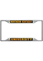 Northern Kentucky Norse Team Name Inlaid License Plate Frame - Red