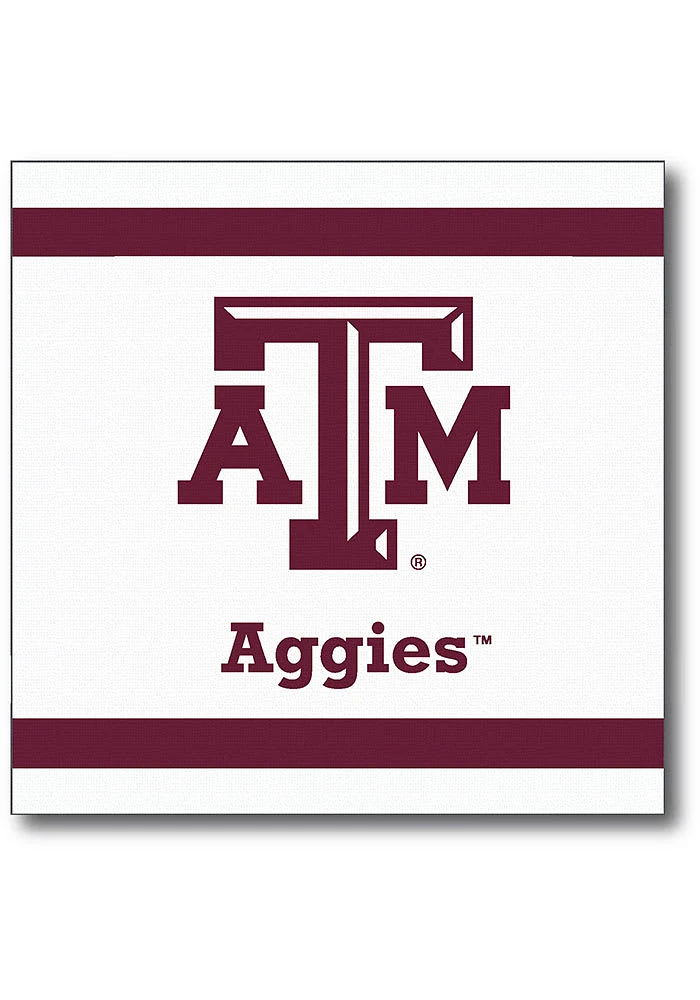 Texas A&M Aggies beverage 24 pack Napkins