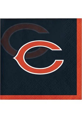 Chicago Bears 16pk Beverage Napkins