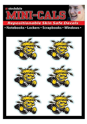 Wichita State Shockers 6 Pack Tattoo
