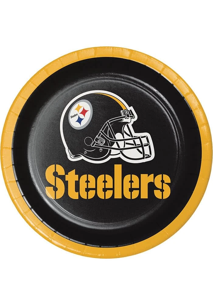 Pittsburgh Steelers 8pk Lunch Paper Plates