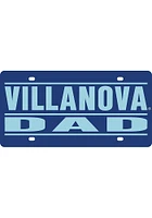 Villanova Wildcats Navy Blue Dad Car Accessory License Plate