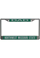 Northwest Missouri State Bearcats Dad License Plate Frame - Green