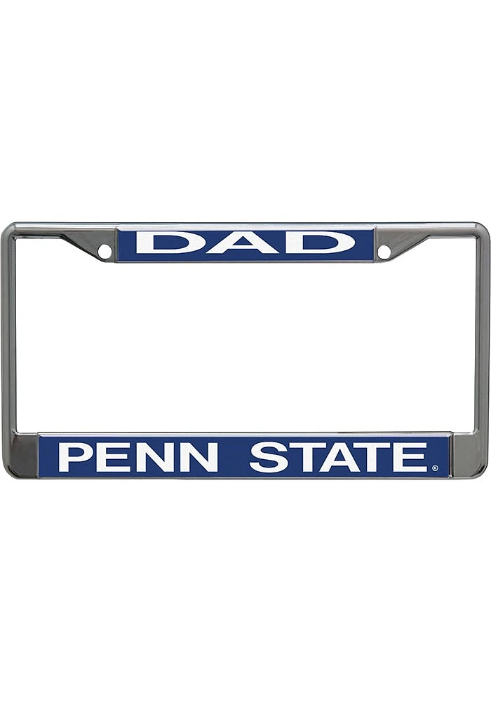 Penn State Nittany Lions Dad License Plate Frame - Navy Blue