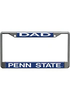 Penn State Nittany Lions Dad License Plate Frame - Navy Blue