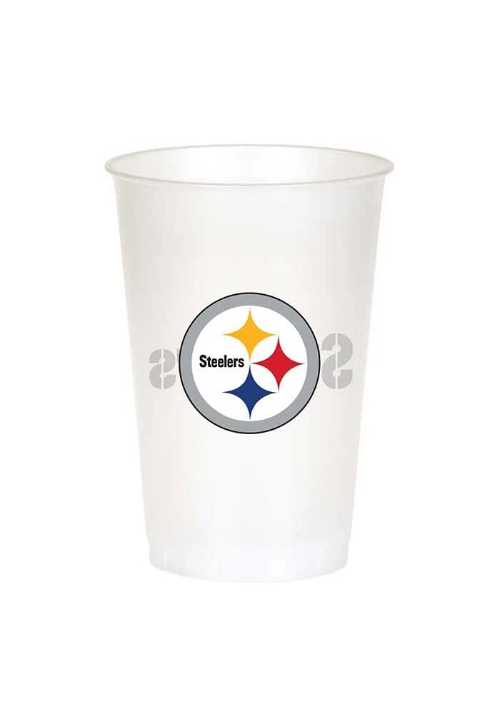 Pittsburgh Steelers 20 oz 8 Pack Disposable Cups