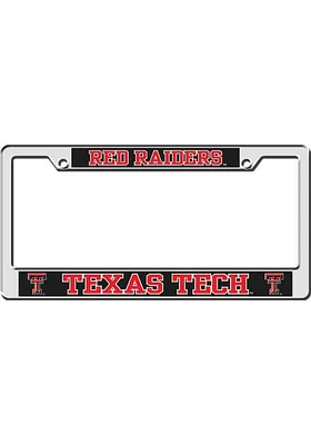 Texas Tech Red Raiders Chrome License Plate Frame