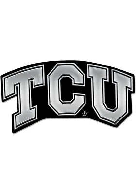 TCU Horned Frogs Chrome Car Emblem