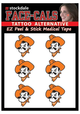 Oklahoma State Cowboys 6 Pack Tattoo