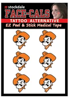 Oklahoma State Cowboys 6 Pack Tattoo