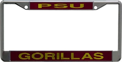 Pitt State Gorillas Silver Metal License Plate Frame - Red