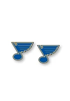 St Louis Blues Post Womens Earrings