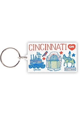 Cincinnati Julia Gash Keychain