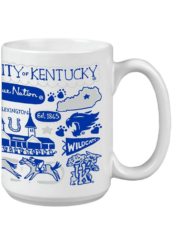 Kentucky Wildcats 15oz Julia Gash Mug