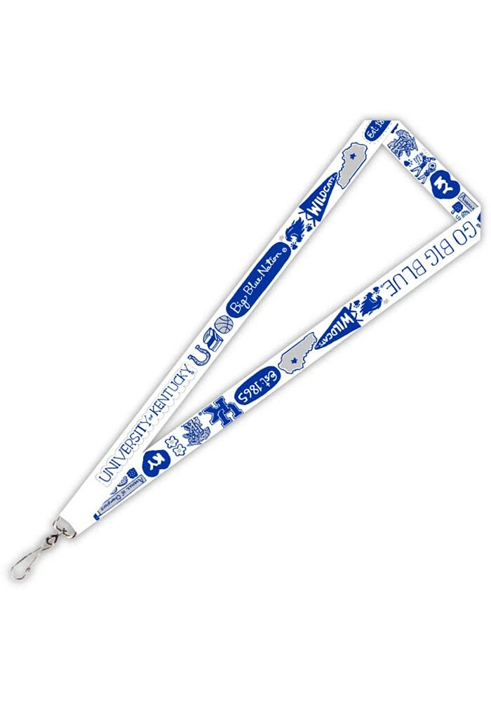 Kentucky Wildcats Julia Gash Satin Lanyard