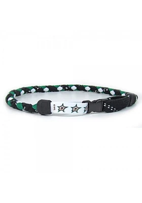 Dallas Stars Hockey Lace Mens Necklace