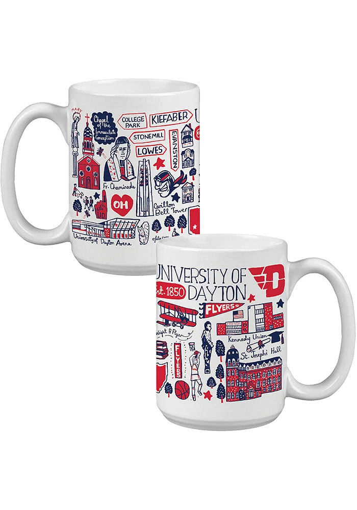 Dayton Flyers 15oz Julia Gash Mug