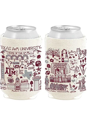Texas A&M Aggies 12 oz Julia Gash Can Coolie - Maroon